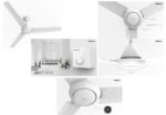 Quạt trần Panasonic F-60FV2-MS 3 cánh Trắng hộp số - Ảnh 2