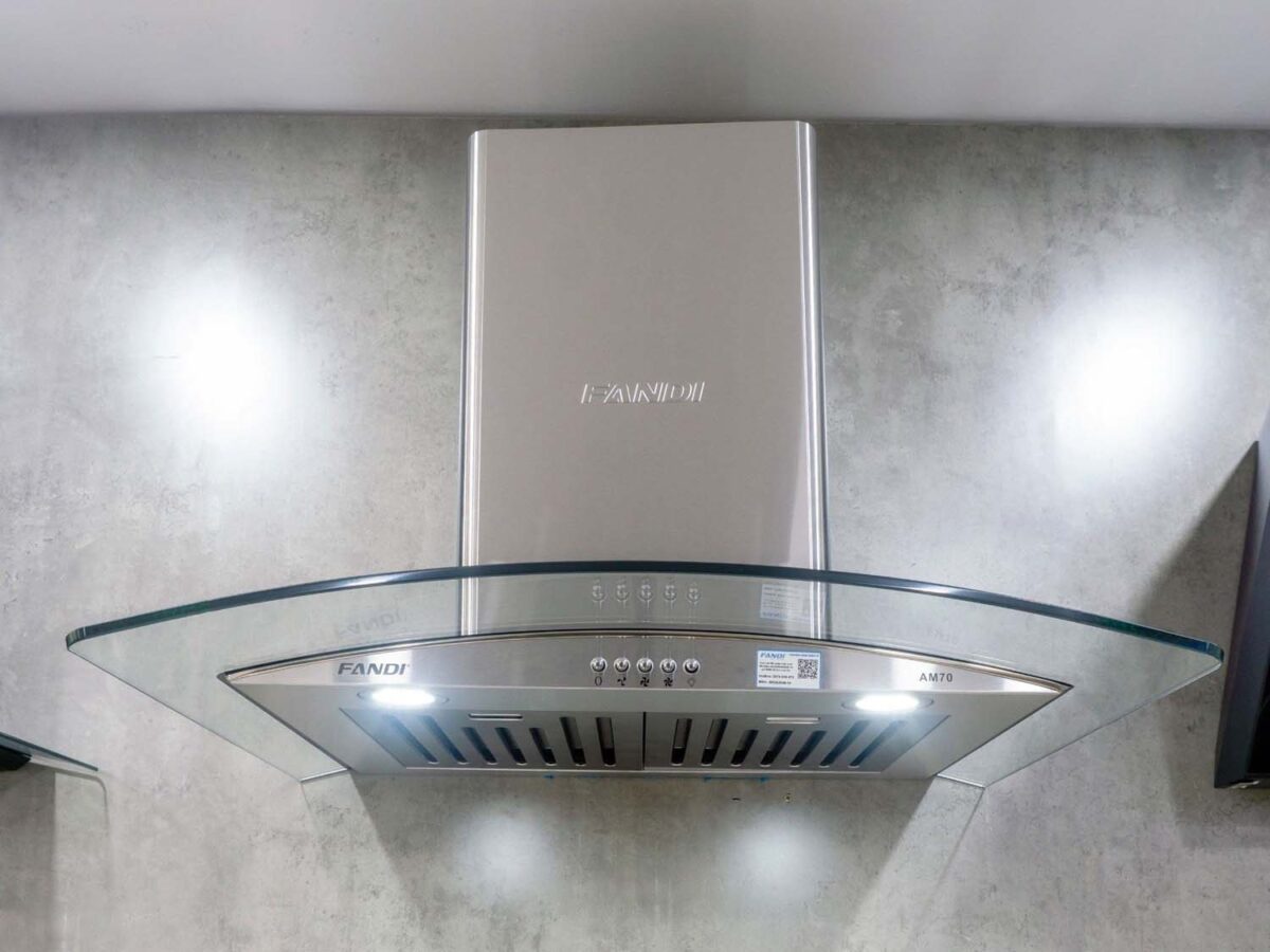 Máy hút mùi FANDI FD-AM70 70cm/90cm kính cong - Ảnh 4