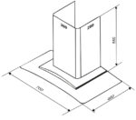 Máy hút mùi SEVILLA SV-B25 70cm kính cong - Ảnh 2