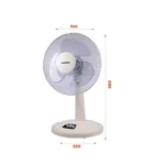 Quạt bàn NANOCO NTF1209BE Beige - Ảnh 3