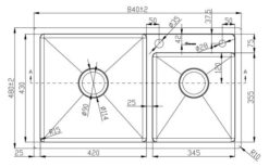 Bản-vẽ-kích-thước-chậu-rửa-bát-gento-gt04-8448s