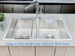 Chậu-rửa-bát-gento-gt04-8448c-Vòi-gt-203-new