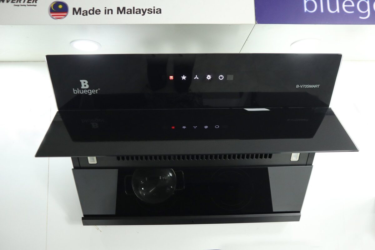 Máy hút mùi BLUEGER B-V70SMART 70cm kính vát