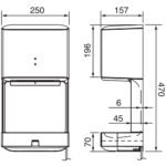 Máy sấy tay PANASONIC FJ-T09A3 - Ảnh 2