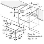 Lò hấp Bosch CDG634AB0 serie 8 âm tủ - Ảnh 5