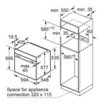 Lò nướng kèm hấp BOSCH HRG7784B1 serie 8 âm tủ - Ảnh 3
