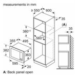 Lò vi sóng Bosch BEL653MB3 serie 2 âm tủ - Ảnh 2