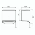 Máy sấy tay PANASONIC FJ-T09B3 - Ảnh 2