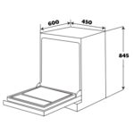 Máy rửa bát BOSCH SPS2HKI42E serie 2 độc lập 45cm - Ảnh 2