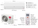Điều hòa LG V10API1 9000Btu 1 chiều inverter - Ảnh 2