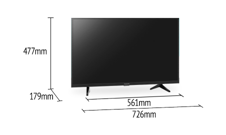 Bản vẽ kĩ thuật Smart Tivi Panasonic TH-32LS600V 32 Inch