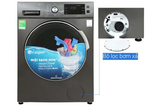 May giat Casper WF 105I150BGB 10.5Kg long ngang inverter 8