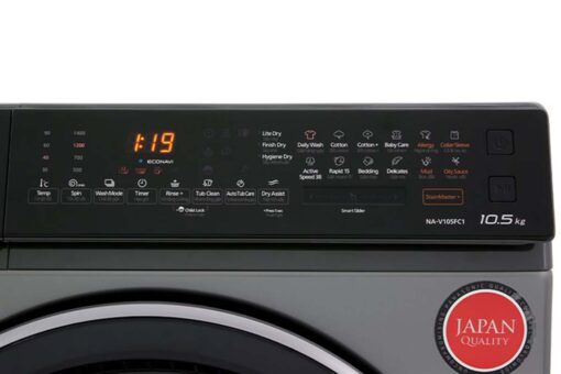 May giat Panasonic NA V105FC1LV 10.5kg long ngang 5