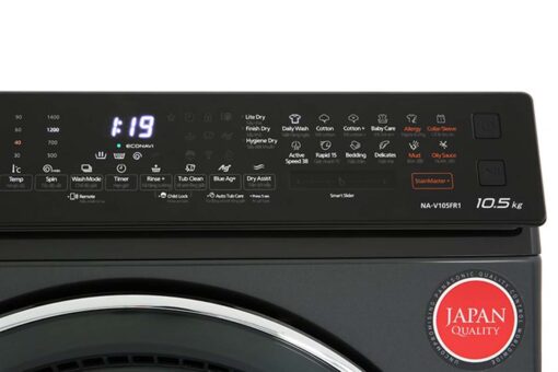 May giat Panasonic NA V105FR1BV 10.5kg long ngang 5