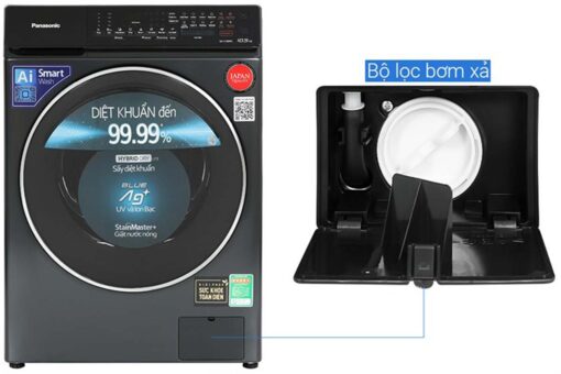 May giat Panasonic NA V105FR1BV 10.5kg long ngang 7