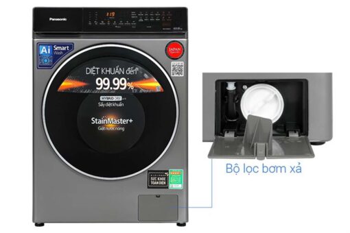 May giat Panasonic NA V10FC1LVT 10kg long ngang 7