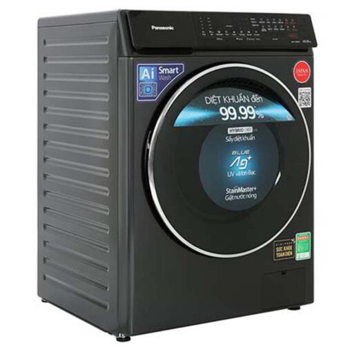 May giat Panasonic NA V10FR1BVT 10kg long ngang 10