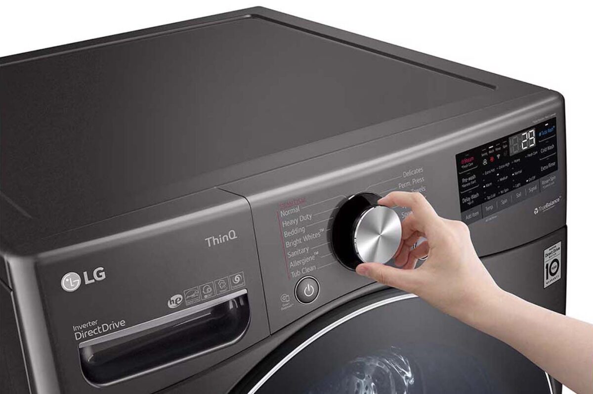Máy giặt sấy LG F2721HVRB 21kg 12kg inverter - Ảnh 6
