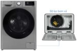 Máy giặt sấy LG FV1410D4P 10kg 6kg inverter - Ảnh 9