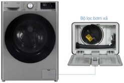 May giat say LG FV1410D4P giat 10Kg say 6Kg long ngang inverter 7