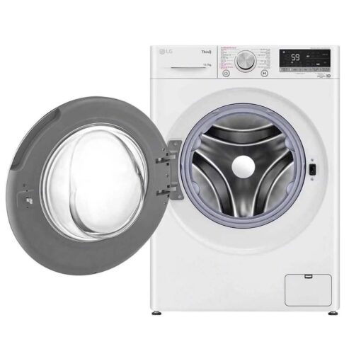 May giat say LG FV1411D4W giat 11Kg say 7Kg long ngang inverter 2