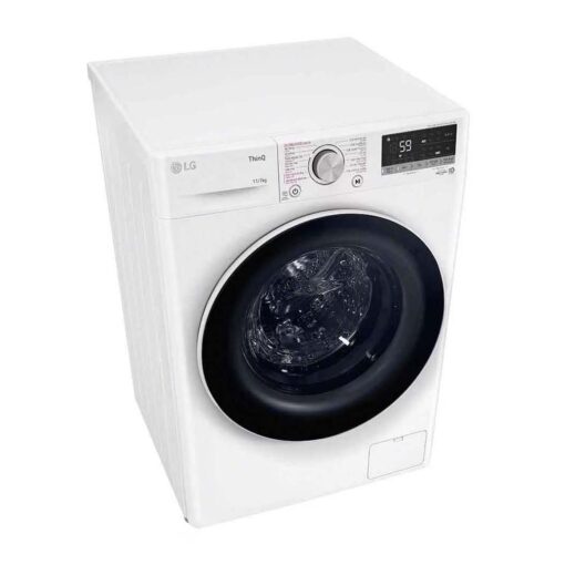 May giat say LG FV1411D4W giat 11Kg say 7Kg long ngang inverter 6
