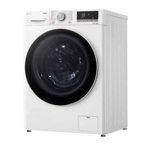 May giat say LG FV1411D4W giat 11Kg say 7Kg long ngang inverter 7