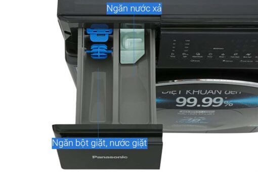 May giat say Panasonic NA S056FR1BV 105kg 6kg long ngang 5