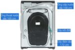 Máy giặt sấy Panasonic NA-S056FR1BV 10,5kg 6kg - Ảnh 10