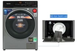 May giat say Panasonic NA S96FC1LVT giat 9kg say 6kg long ngang 7