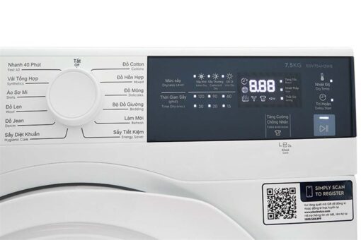 May say quan ao Electrolux EDV754H3WB 7.5Kg 4