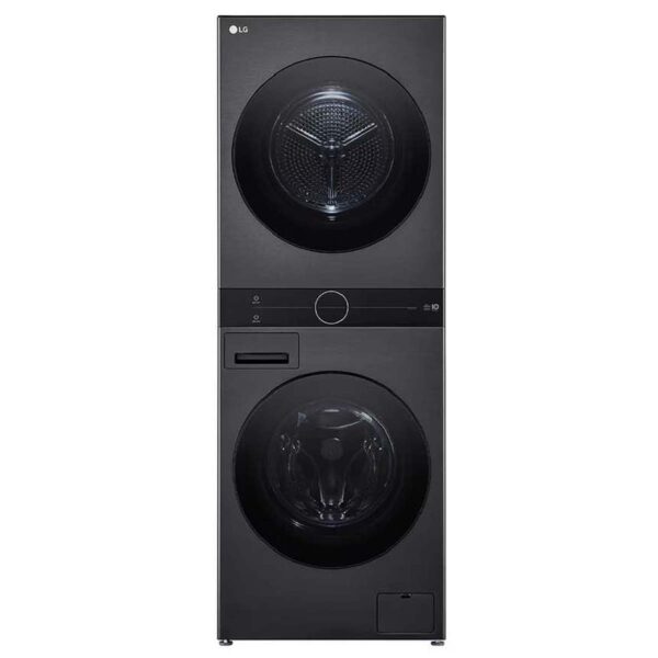 Tháp giặt Sấy LG WashTower WT1410NHB giặt 14Kg sấy 10Kg inverter