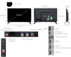 Tivi Casper 32HGA510 32 inch HD Smart24