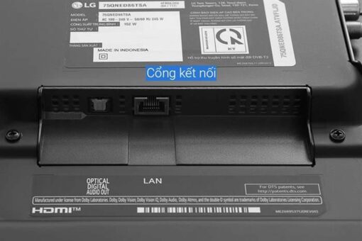 Tivi LG 75QNED86TSA 75 inch 4K QNED Smart 7 1