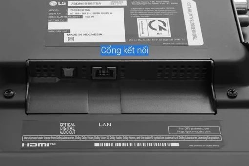 Tivi LG 75QNED86TSA 75 inch 4K QNED Smart 7 1