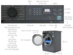 Máy giặt Electrolux EWF1024M3SB 10kg inverter - Ảnh 3