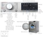 Máy giặt LG FV1410S4P 10kg inverter - Ảnh 3