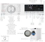 Máy giặt LG FV1410S4W1 10kg inverter - Ảnh 3