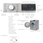 Máy giặt LG FV1411S4P 11kg inverter - Ảnh 3