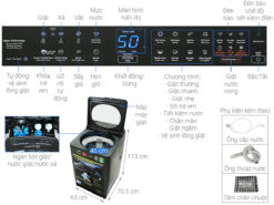 thong so ky thuat May giat Panasonic NA FD14V1BRV 14Kg long dung inverter
