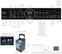 thong so ky thuat May giat Panasonic NA FD95V1BRV 9.5Kg long dung inverter