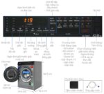 Máy giặt Panasonic NA-V105FC1LV 10.5kg - Ảnh 3