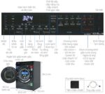 Máy giặt sấy Panasonic NA-S106FR1BV 10kg 6kg - Ảnh 3