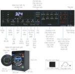 Máy giặt sấy Panasonic NA-S956FR1BV 9,5kg 6kg - Ảnh 3