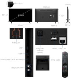 thong so ky thuat Tivi LG 50UQ8000PSC 50 inch 4K LED Smart
