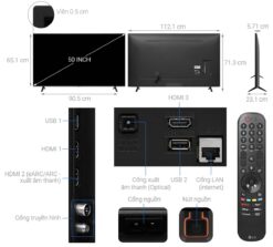 thong so ky thuat Tivi LG 50UT8050PSB 50 inch 4K LED Smart