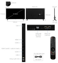 thong so ky thuat Tivi LG 55QNED80SRA 55 inch 4K QNED Smart