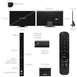 thong so ky thuat Tivi LG 55QNED86TSA 55 inch 4K QNED Smart