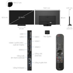 thong so ky thuat Tivi LG 65C3PSA 65 inch 4K OLED Smart