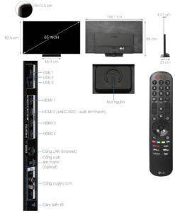 thong so ky thuat Tivi LG 65C4PSA 65 inch 4K OLED Smart